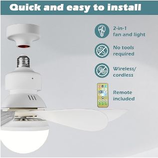 EazyBreeze™ Ceiling Fan Bulb