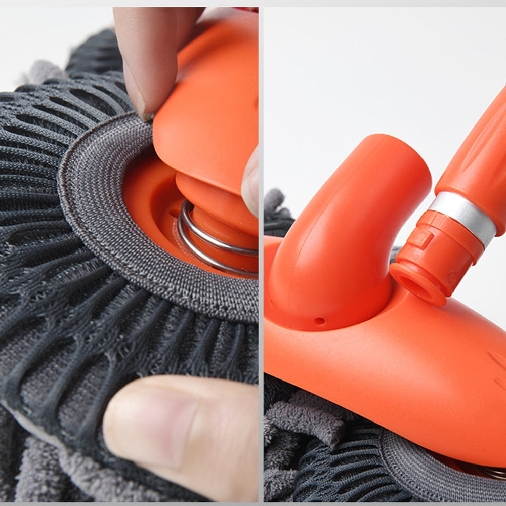 Auto Scrubber - Rotating Double Brush Car Wash Mop – LazyToolz